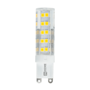 Лампа светодиодная LED-JCD-VC 5Вт 230В G9 6500К 450Лм IN HOME