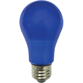 Ecola classic  LED color 8,0W A55 220V E27 Blue Синяя 360° (композит) 108x55