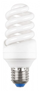 Лампа спираль КЭЛP-FS Е27 15Вт 2700К IEK-eco