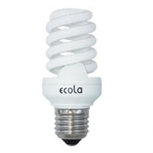 Лампа энергосберегающая Spiral 20W Full New 220V E14 2700K 104x45 Ecola