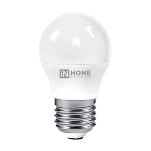 Лампа светодиодная LED-ШАР-VC 6Вт 230В Е27 6500К 540Лм IN HOME