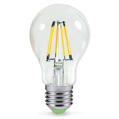 Лампа светодиодная LED-ШАР-deco 7Вт 230В Е27 6500К 630Лм прозрачная IN HOME