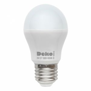 Лампа сд А55 E27 7Вт 630лм 5700К термопластик холодный  свет DEKOlabs