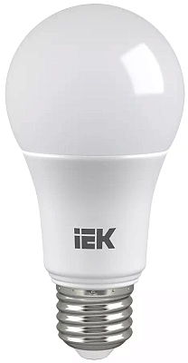 Лампа светодиодная A60 шар 7Вт 230В 6500К E27 IEK