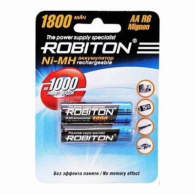 Аккумулятор ROBITON R06  BL2/50  1800mAh