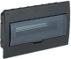 KREPTA 3 Корпус пластиковый ЩРВ-П-18 IP41 черный IEK