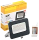 Прожектор светодиодный СДО 07-30RGB multicolor IP65 серый IEK