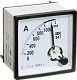 Амперметр аналоговый Э47 2000/5А класс точности 1,5 72х72мм IEK
