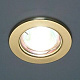 Светильник встраиваемый MR16R-G металл под лампу JCDR GU5.3 12/230В золото IN HOME