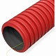 Труба гофрированная двустенная ПНД гибкая тип 450 (SN29) с/з красная d40 мм (50м/уп) Промрукав