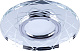 Светильник встр светодиодной подсветкой 15LED*2835 SMD 4000K, MR16 50W G5.3, прозрачный, хром, CD983