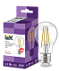Лампа светодиодная A60 шар прозрачная 11Вт 230В 3000К E27 серия 360° IEK