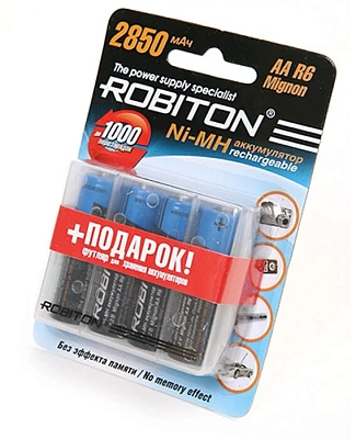 Аккумулятор ROBITON R06  BL2/50  2850mAh