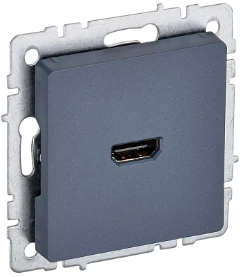 BRITE Розетка HDMI РHDMI-0-БрМ маренго IEK
