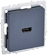 BRITE Розетка HDMI РHDMI-0-БрМ маренго IEK