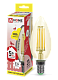 Лампа светодиодная LED-СВЕЧА-deco 7Вт 230В Е14 3000К 630Лм золотистая IN HOME 