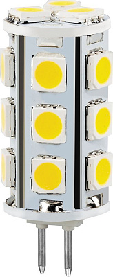Лампа светодиодная "FERON" 18LED 3W G4 2700К 12В 240Лм LB-403