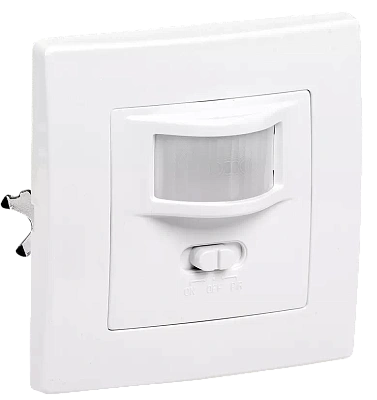 Датчик движения ДД-030 500Вт 160град 9м IP20 белый IEK