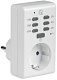 Розетка-таймер электронный РТЭ-2 с индикацией 15мин-6ч 16А IP20 IEK
