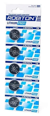 Эл.питания ROBITON CR 2025 BL5 /100