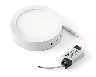 Светильник светодиодный накладной 25W 2000Lm 5700К IP40 БЕЛЫЙ КРУГ DEKO