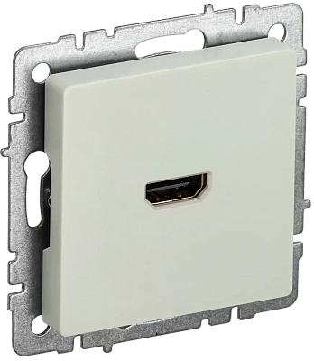 BRITE Розетка HDMI РHDMI-0-БрКр бежевый IEK