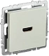 BRITE Розетка HDMI РHDMI-0-БрКр бежевый IEK